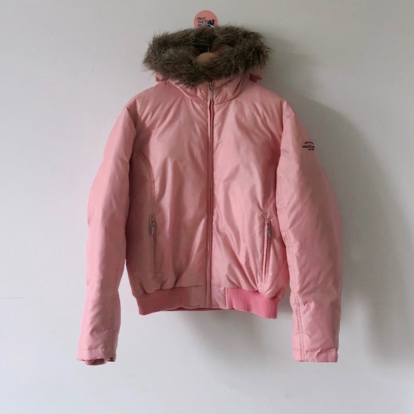 Polo Ralph Lauren Jackets & Blazers - HostPick Polo by Ralph Lauren Pink Fur Down Jacket